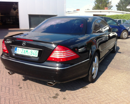 VERKOCHT MERCEDES CL500 * FULL OPTION * LEDER * NAVI * CRUISE * ...