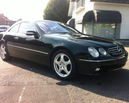 VERKOCHT MERCEDES CL500 * FULL OPTION * LEDER * NAVI * CRUISE * ...