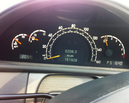 VERKOCHT MERCEDES CL500 * FULL OPTION * LEDER * NAVI * CRUISE * ...