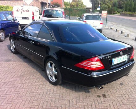 VERKOCHT MERCEDES CL500 * FULL OPTION * LEDER * NAVI * CRUISE * ...