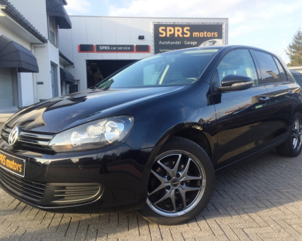 VERKOCHT VOLKSWAGEN GOLF 6 1400 BENZINE ZWART ALU PDC GEKEURD