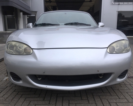 VERKOCHT  MAZDA MX5  MIATA 1600 BENZINE CABRIOLET + HARDTOP