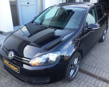 VERKOCHT VOLKSWAGEN GOLF 6 1400 BENZINE ZWART ALU PDC GEKEURD