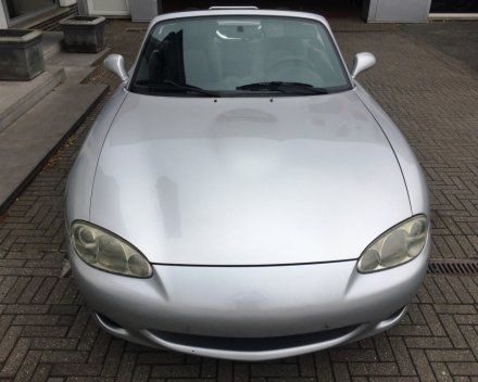 VERKOCHT  MAZDA MX5  MIATA 1600 BENZINE CABRIOLET + HARDTOP