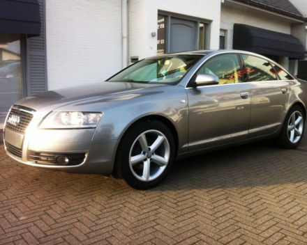 VERKOCHT AUDI A6 2,0TDI 4 DEURS * LEDER * NAVIGATIE * PDC * GEKEURD * GARANTIE