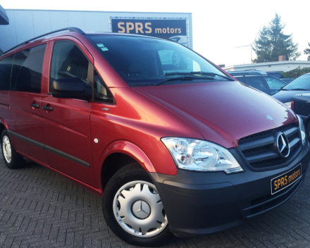 VERKOCHT  MERCEDES VITO 113 CDI DUBBELE CABINE LEDER NAVIGATIE SLECHTS 63506 KM