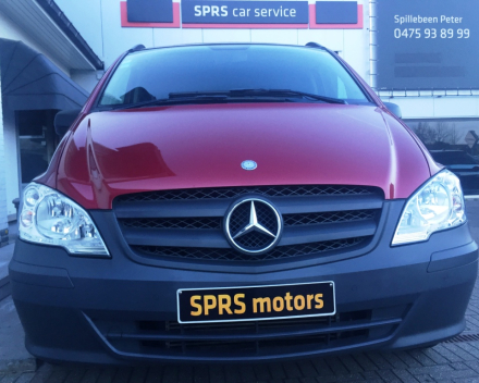 VERKOCHT  MERCEDES VITO 113 CDI DUBBELE CABINE LEDER NAVIGATIE SLECHTS 63506 KM