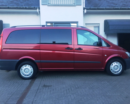 VERKOCHT  MERCEDES VITO 113 CDI DUBBELE CABINE LEDER NAVIGATIE SLECHTS 63506 KM