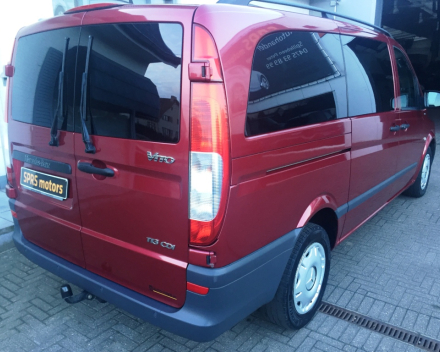 VERKOCHT  MERCEDES VITO 113 CDI DUBBELE CABINE LEDER NAVIGATIE SLECHTS 63506 KM