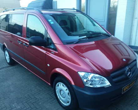 VERKOCHT  MERCEDES VITO 113 CDI DUBBELE CABINE LEDER NAVIGATIE SLECHTS 63506 KM