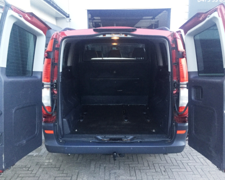 VERKOCHT  MERCEDES VITO 113 CDI DUBBELE CABINE LEDER NAVIGATIE SLECHTS 63506 KM