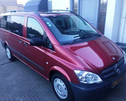 VERKOCHT  MERCEDES VITO 113 CDI DUBBELE CABINE LEDER NAVIGATIE SLECHTS 63506 KM