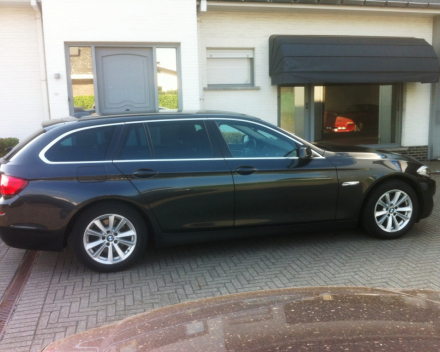 VERKOCHT BMW 520D TOURING *SLECHTS 79789KM  * LEDER * PDC * GEKEURD * GARANTIE