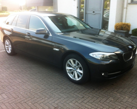 VERKOCHT BMW 520D TOURING *SLECHTS 79789KM  * LEDER * PDC * GEKEURD * GARANTIE