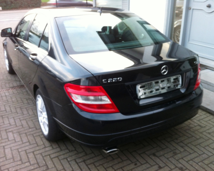 VERKOCHT MERCEDES C220CDI * AUTOMAAT * ZWART METAAL * ALU VELGEN * GEKEURD * GARANTIE