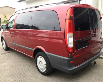 VERKOCHT  MERCEDES VITO 113 CDI DUBBELE CABINE LEDER NAVIGATIE SLECHTS 63506 KM