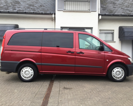 VERKOCHT  MERCEDES VITO 113 CDI DUBBELE CABINE LEDER NAVIGATIE SLECHTS 63506 KM