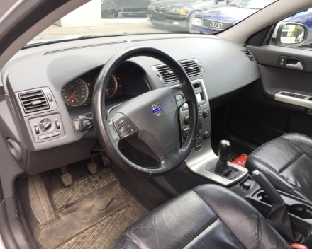 VERKOCHT  VOLVO V50 1600 DIESEL / ZILVER / LEDER INTERIEUR / GEKEURD