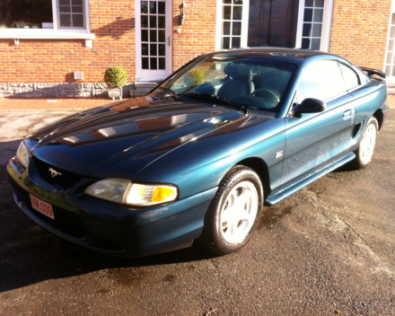 VERKOCHT  FORD MUSTANG GT 5,0 V8  17/02/1995  SLECHTS 72573 KM GEKEURD + GARANTIE