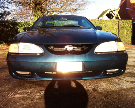 VERKOCHT  FORD MUSTANG GT 5,0 V8  17/02/1995  SLECHTS 72573 KM GEKEURD + GARANTIE