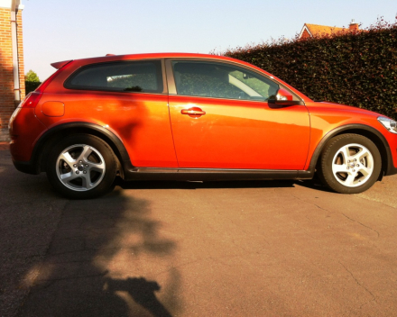 VERKOCHT  VOLVO C30 1,6 D 21/01/2012  SLECHTS 31574 KM  GEKEURD + GARANTIE