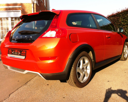 VERKOCHT  VOLVO C30 1,6 D 21/01/2012  SLECHTS 31574 KM  GEKEURD + GARANTIE