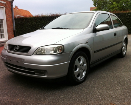 VERKOCHT  OPEL ASTRA G 1,4 BENZ  04/05/2002  56749 KM  GEKEURD + GARANTIE