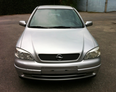 VERKOCHT  OPEL ASTRA G 1,4 BENZ  04/05/2002  56749 KM  GEKEURD + GARANTIE