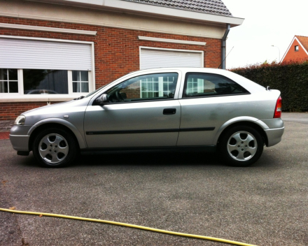 VERKOCHT  OPEL ASTRA G 1,4 BENZ  04/05/2002  56749 KM  GEKEURD + GARANTIE