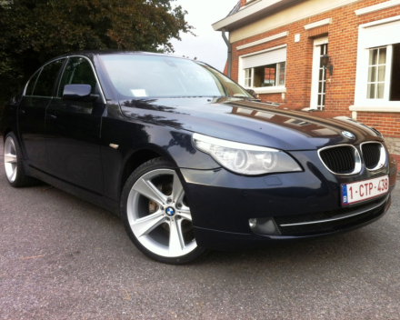 VERKOCHT  BMW 520 D 4 DEURS LEDER  26/10/2008  102928 KM  GEKEURD + GARANTIE