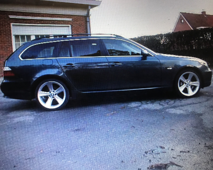 VERKOCHT  BMW 520 D 14/03/2009   85317 KM  LEDER   19&quot; VELGEN  GEKEURD  GARANTIE