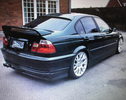 VERKOCHT  BMW 320D  E46  TUNING  19&quot; VELGEN  VERLAAGD  29/10/2000  108653 KM   GEKEURD + GARANTIE