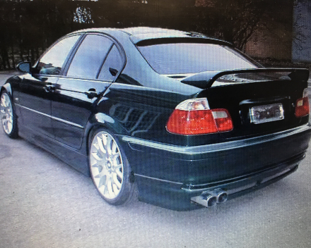 VERKOCHT  BMW 320D  E46  TUNING  19&quot; VELGEN  VERLAAGD  29/10/2000  108653 KM   GEKEURD + GARANTIE