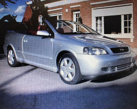 VERKOCHT  OPEL ASTRA CABRIOLET 2,2DTI LEDER NAVI  24/10/2004   93479 KM