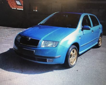 VERKOCHT  SKODA FABIA BLAUW METAAL  24/01/2002  65805 KM  1,4 BENZ  GEKEURD + GARANTIE