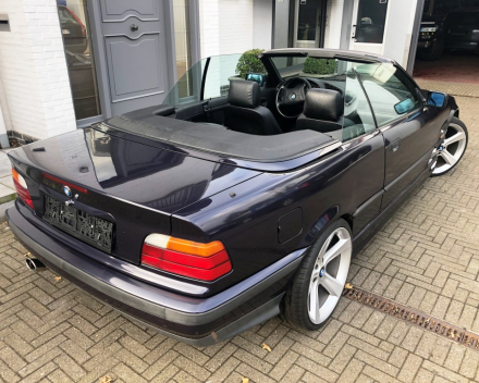 VERKOCHT  BMW E36  318I  CABRIOLET 06/05/1997   114.498 KM