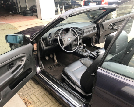 VERKOCHT  BMW E36  318I  CABRIOLET 06/05/1997   114.498 KM