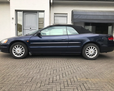 VERKOCHT CHRYSLER SEBRING CABRIOLET  19/01/2004