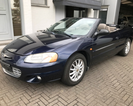 VERKOCHT CHRYSLER SEBRING CABRIOLET  19/01/2004