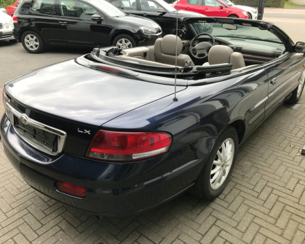 VERKOCHT CHRYSLER SEBRING CABRIOLET  19/01/2004