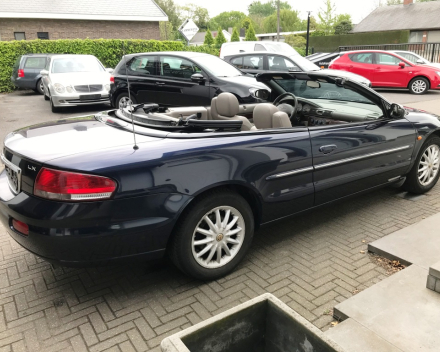 VERKOCHT CHRYSLER SEBRING CABRIOLET  19/01/2004