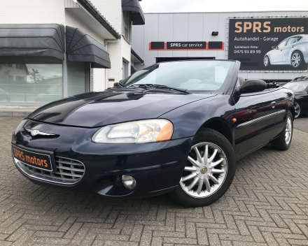 VERKOCHT CHRYSLER SEBRING CABRIOLET  19/01/2004