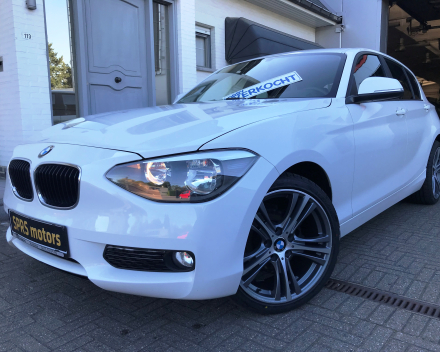 VERKOCHT  BMW 114 I 28/09/2012  89886 KM GEKEURD + GARANTIE