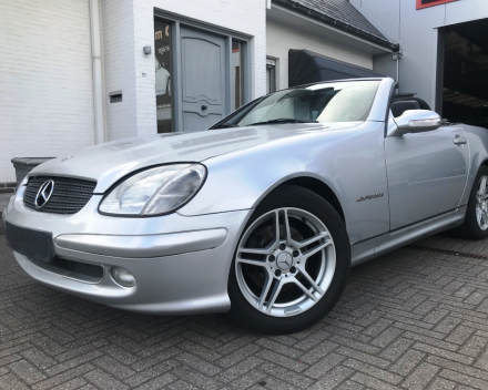 VERKOCHT MERCEDES SLK 200 KOMPRESSOR  27/04/2000    147192 KM