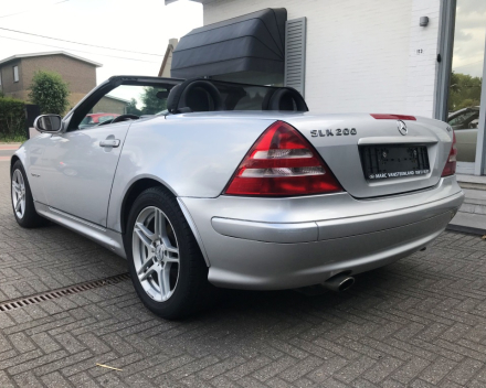 VERKOCHT MERCEDES SLK 200 KOMPRESSOR  27/04/2000    147192 KM