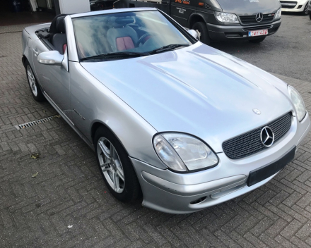 VERKOCHT MERCEDES SLK 200 KOMPRESSOR  27/04/2000    147192 KM