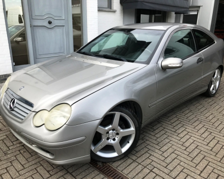 VERKOCHT  MERCEDES C180  BENZINE COUPE  17/02/2005  154260 KM