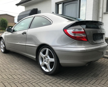 VERKOCHT  MERCEDES C180  BENZINE COUPE  17/02/2005  154260 KM