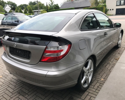 VERKOCHT  MERCEDES C180  BENZINE COUPE  17/02/2005  154260 KM