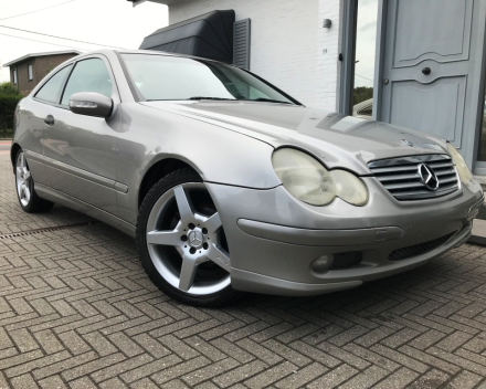 VERKOCHT  MERCEDES C180  BENZINE COUPE  17/02/2005  154260 KM